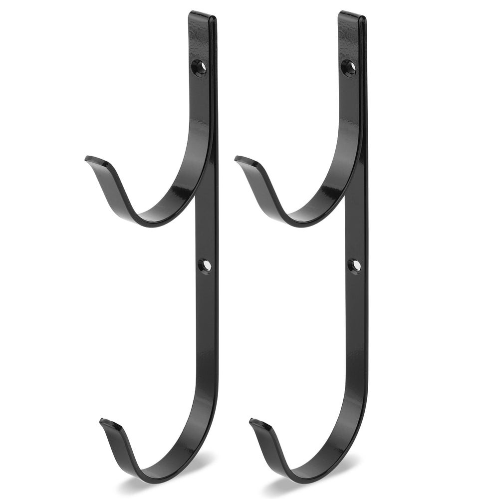 UNCO Pool Pole Hanger mounted on a concrete wall