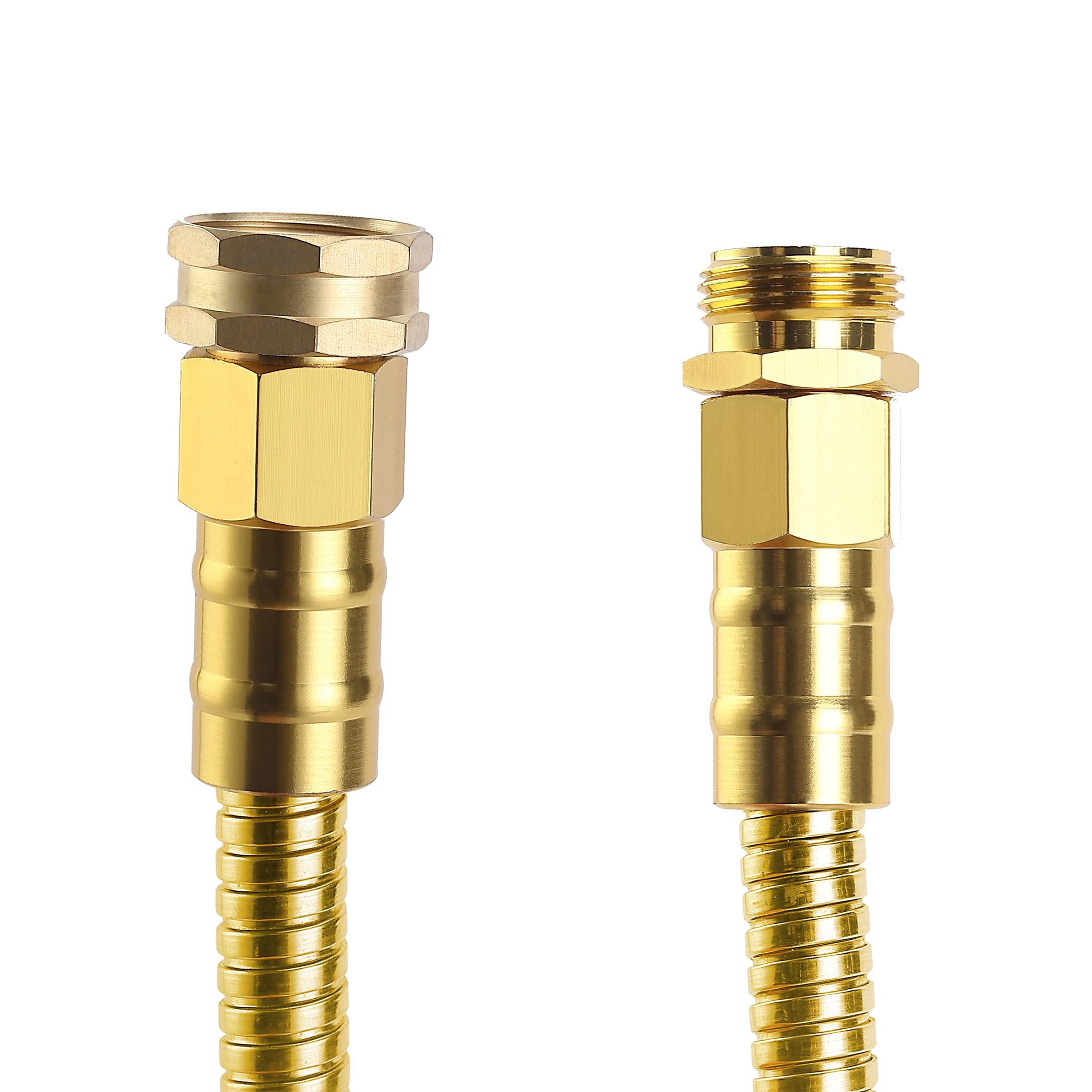 UNCO stainless steel garden hose packaging