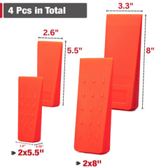 UNCO tree felling wedge 8-inch side view