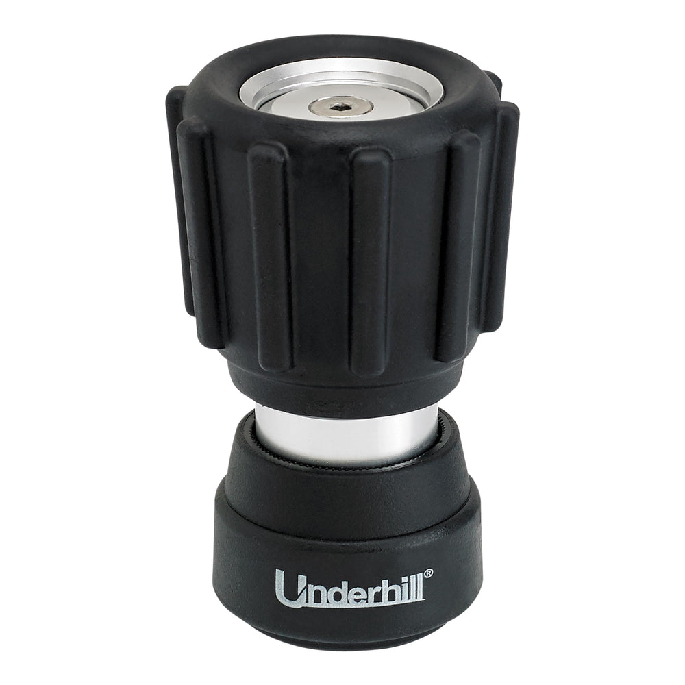 Underhill Magnum Mini Garden Hose Nozzle NG350 front view with adjustable settings