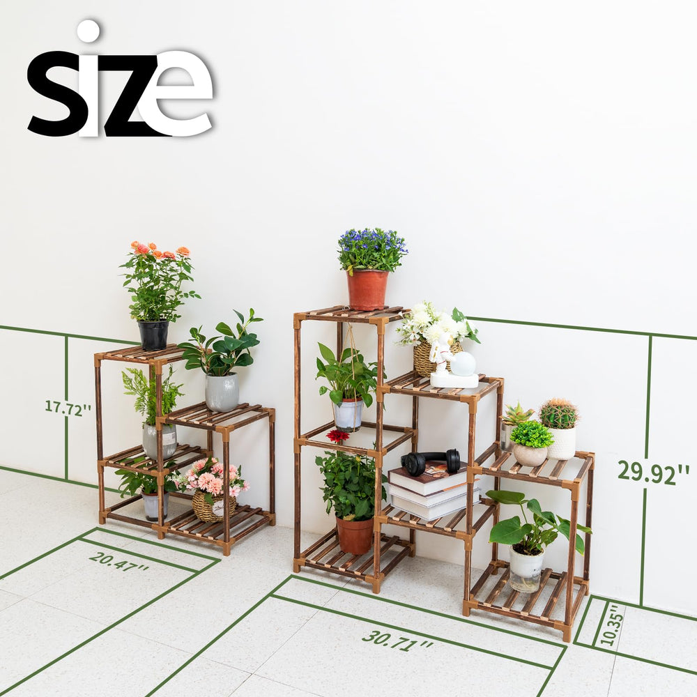 Uneedem Plant Stand in a living room setting