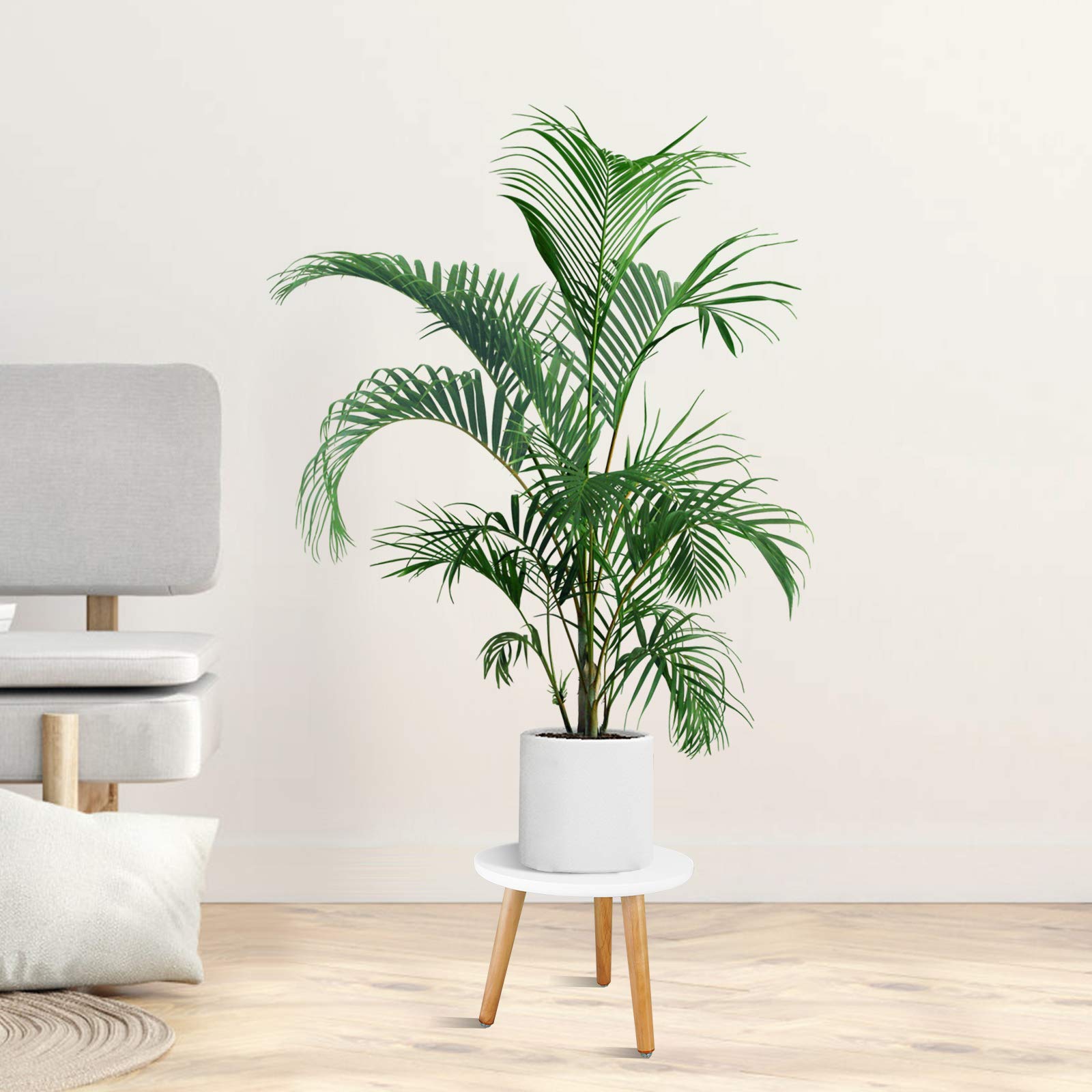 Uneedem Plant Stand Indoor displayed on a balcony