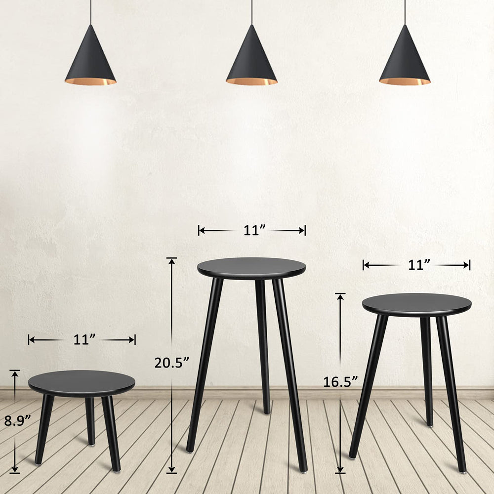 Uneedem plant stand showcasing various pot sizes