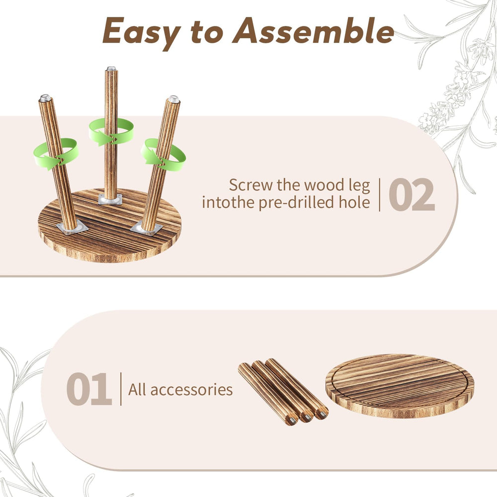 Uneedem plant stand tool-free assembly demonstration