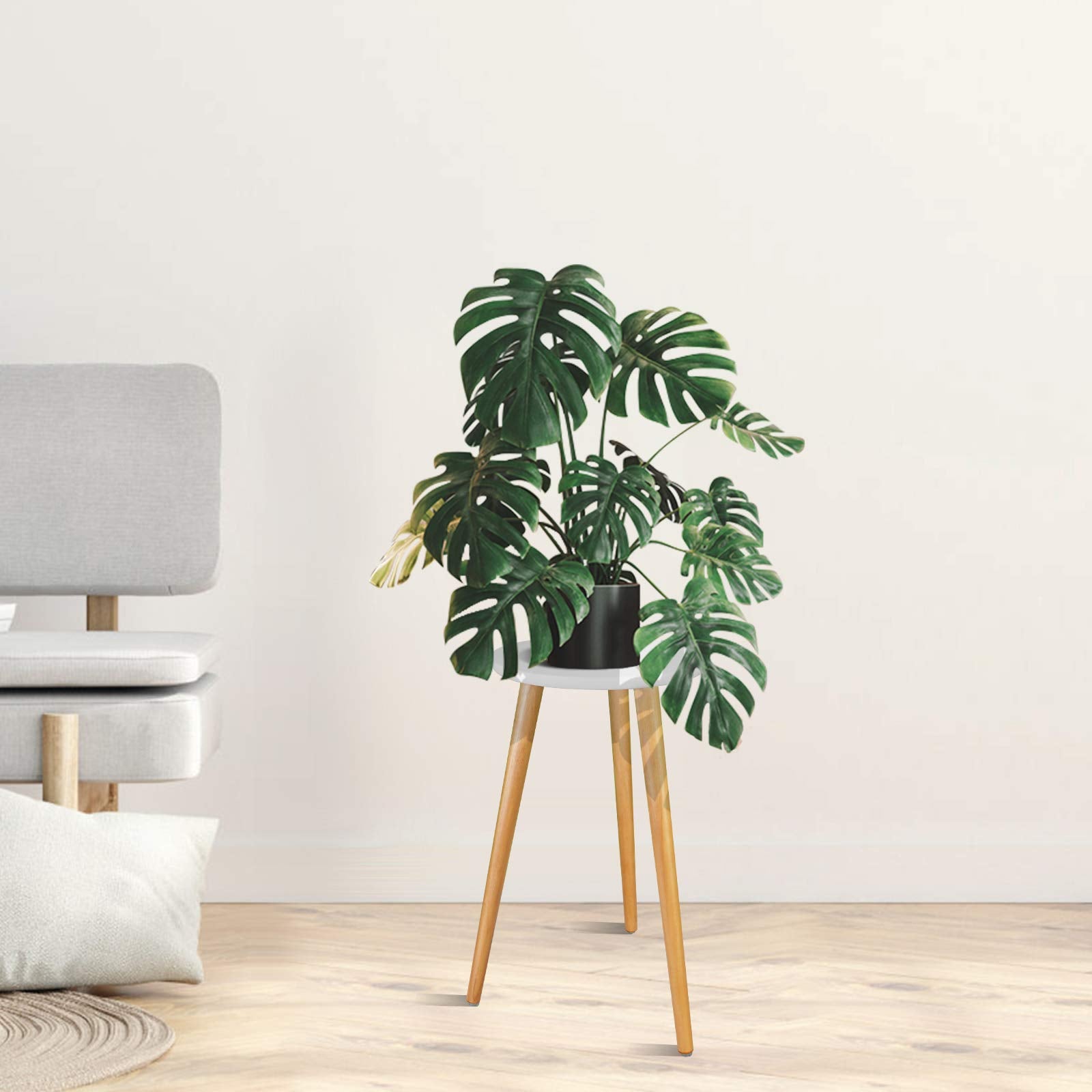 Uneedem Plant Stand with various shaped flower pots