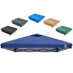 UNICAMPER 10x10 canopy replacement top in navy blue