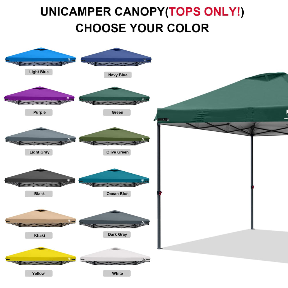 UNICAMPER canopy top used at a picnic event