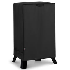 Unicook 40 Inch Electric Smoker Cover front view, black