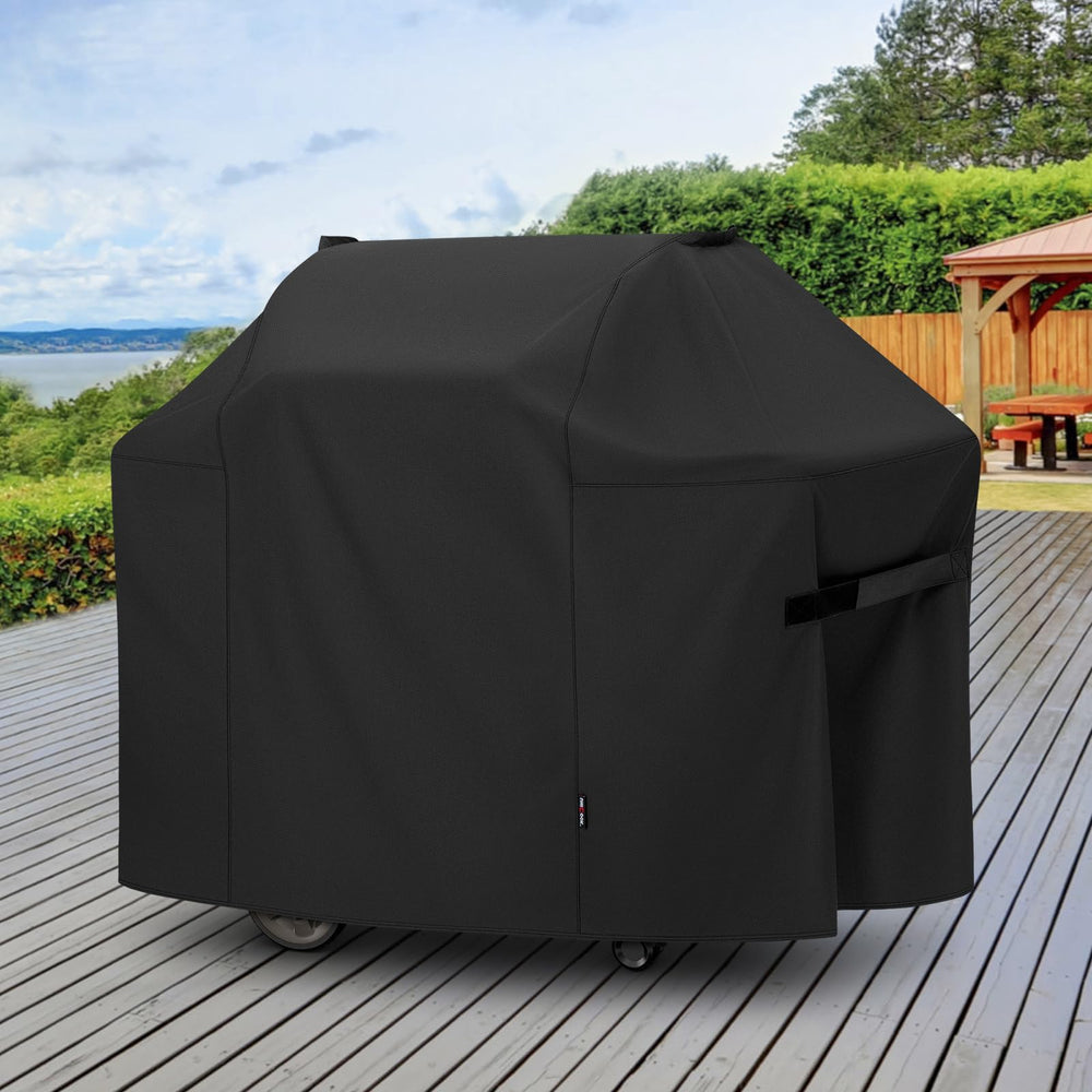 Unicook 58 Inch Grill Cover in a clean setup