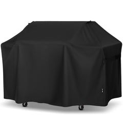 Unicook 70 Inch Grill Cover front view in black