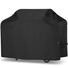 Unicook 82-inch grill cover in black, front view