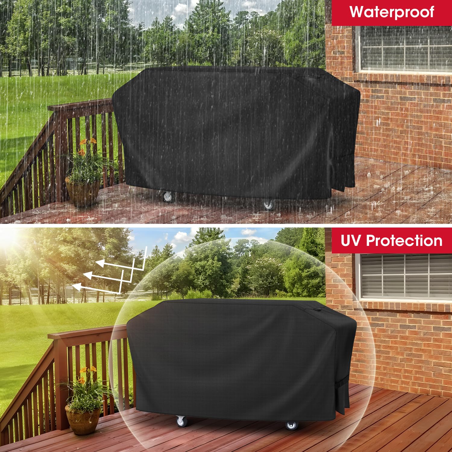 Unicook Griddle Cover 36-inch easy cleaning process
