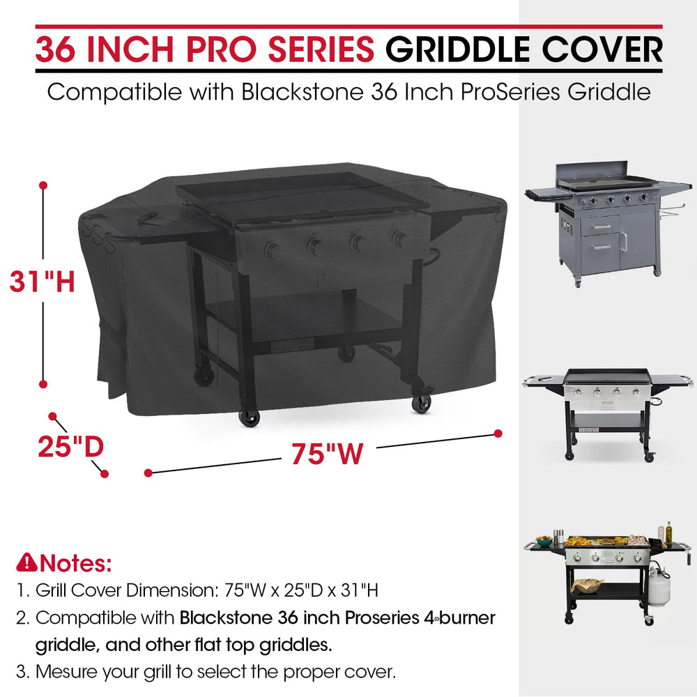 Unicook Griddle Cover 36-inch waterproof material close-up