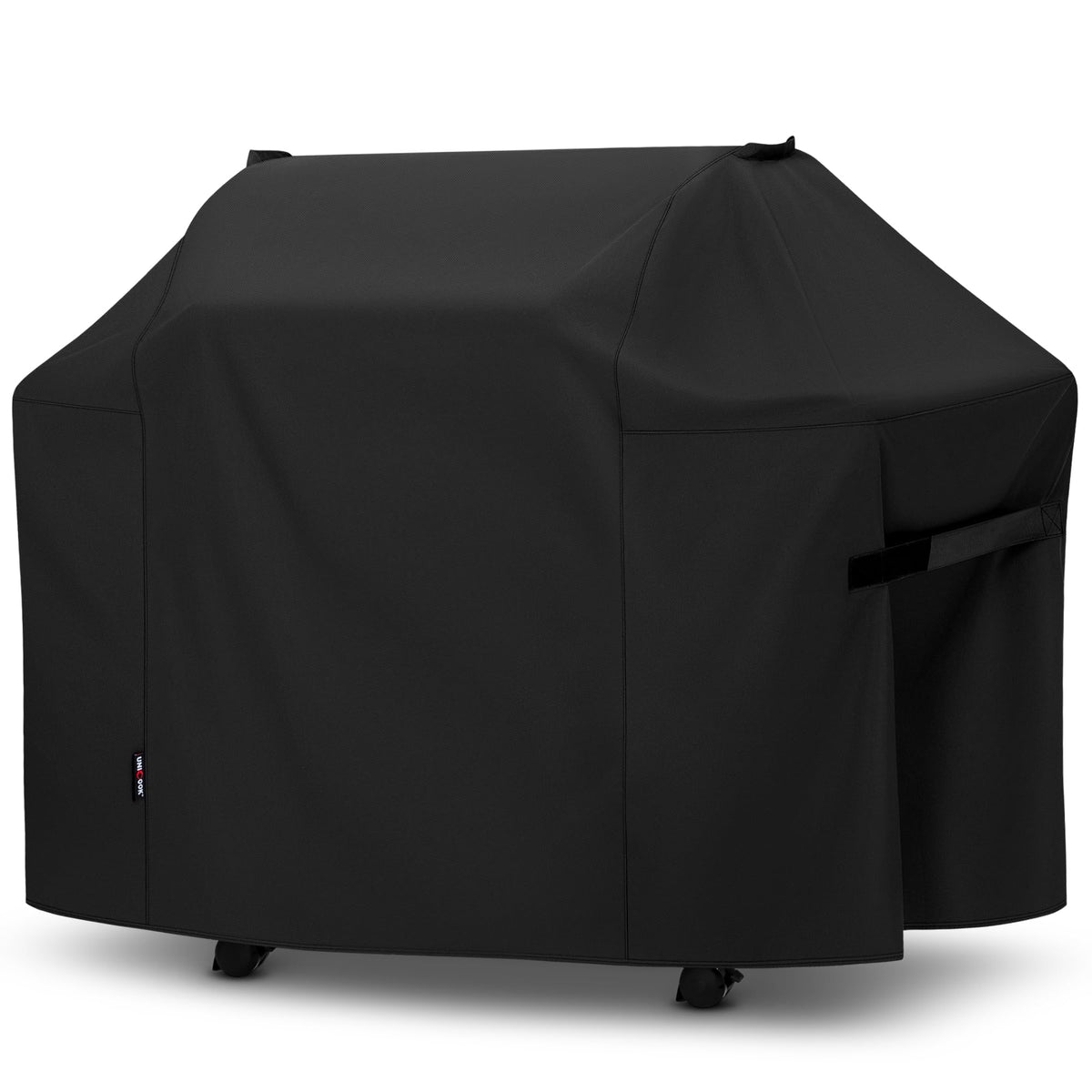 Unicook Heavy Duty Grill Cover 64 Inch black front view
