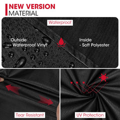 Unicook Smoker Cover laid out flat showcasing dimensions