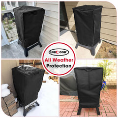 Unicook smoker cover secured with windproof straps