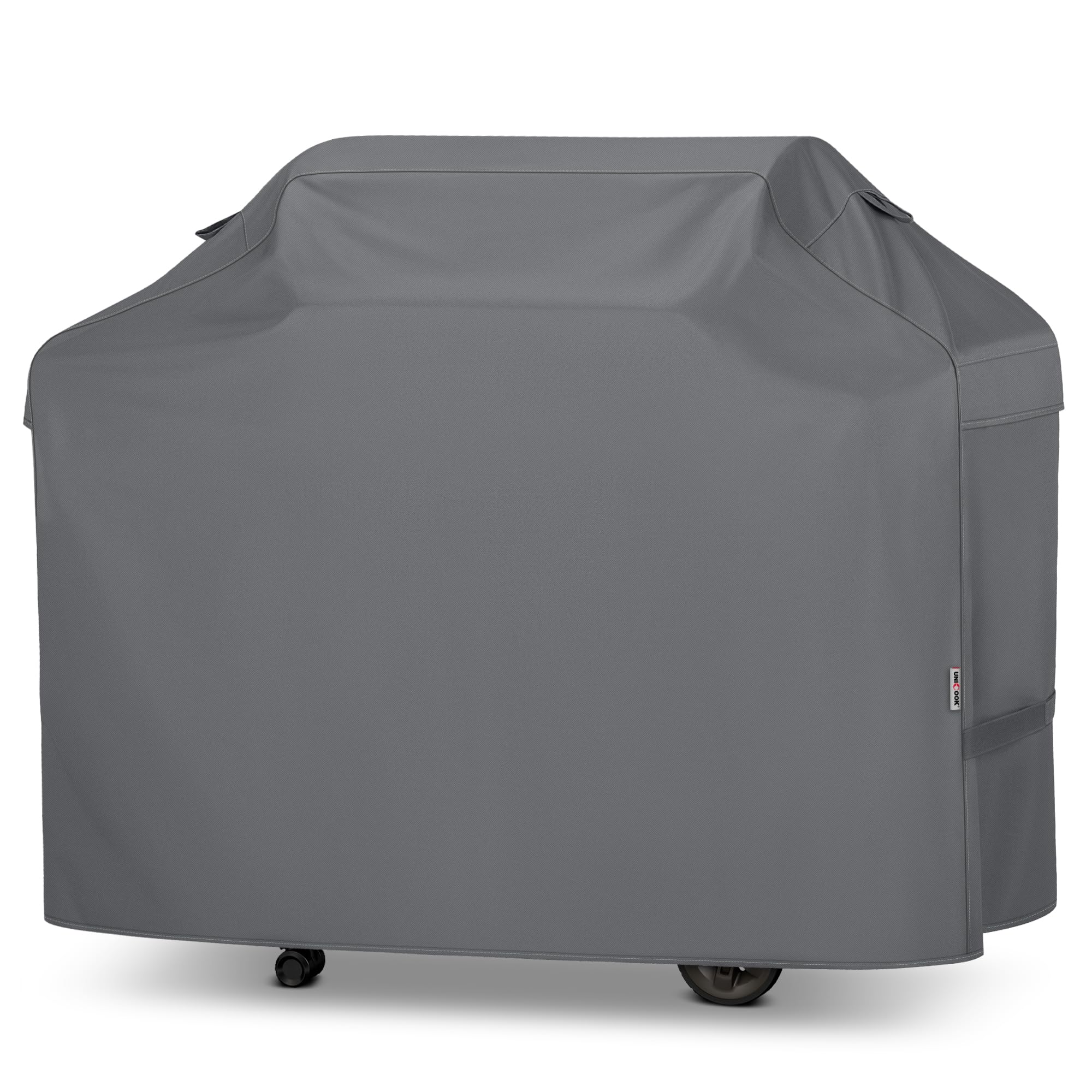 Unicook Waterproof Grill Cover 70 inch front view in grey