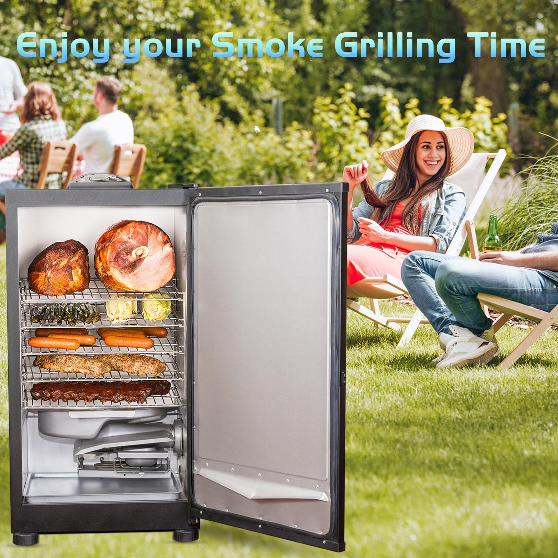 Unidanho heating element for outdoor cooking