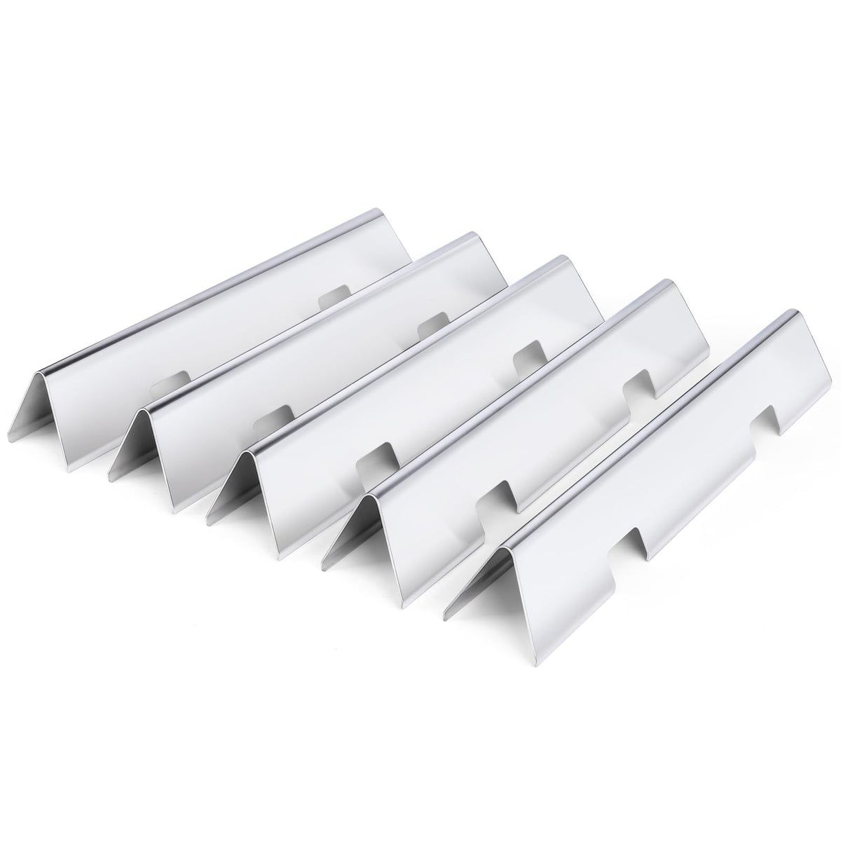 Uniflasy 15.3-inch stainless steel flavorizer bars front view
