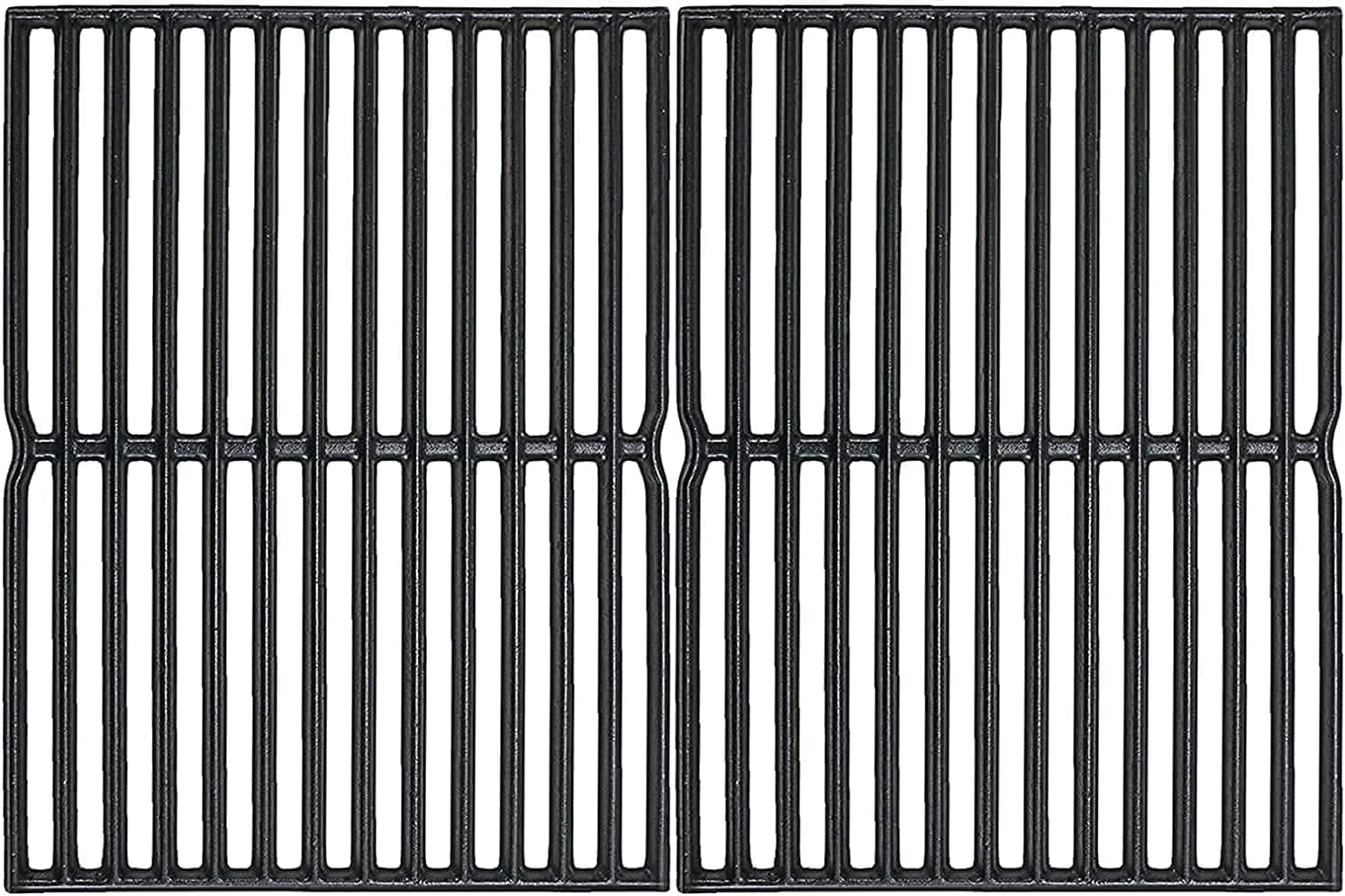 Uniflasy 15-inch grill grates for Weber Spirit 200, front view