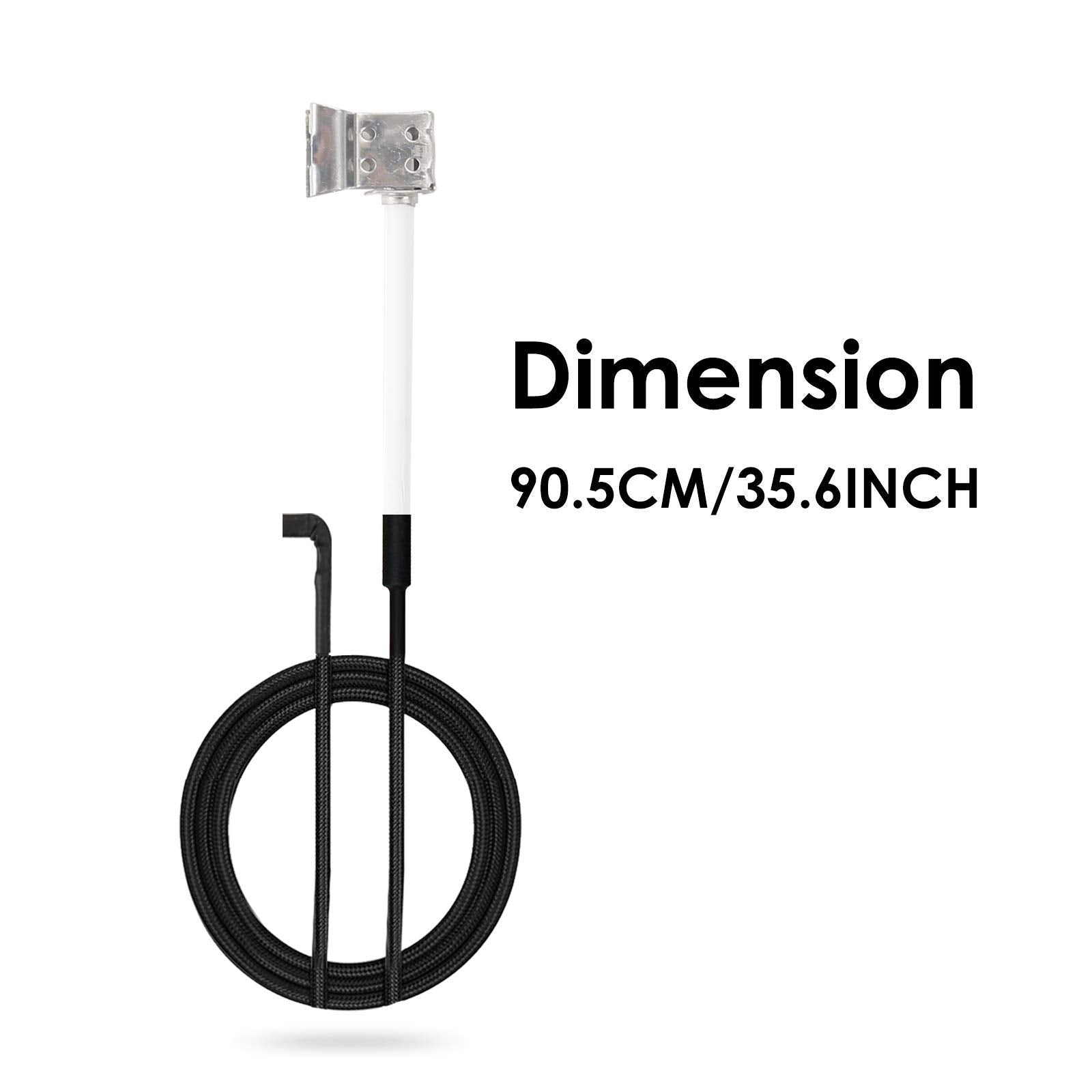 Uniflasy 4 Outlet grill ignitor kit dimensions