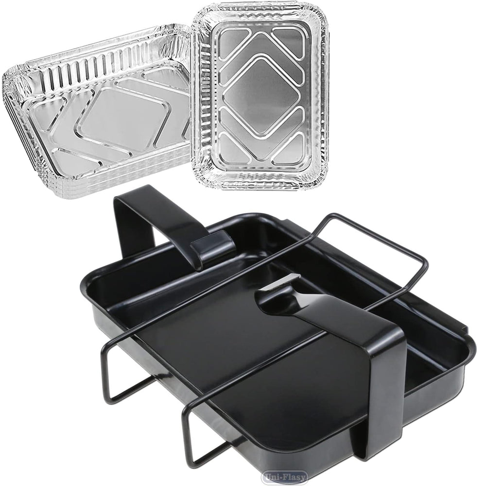 Uniflasy 7515 Grill Catch Pan holder front view