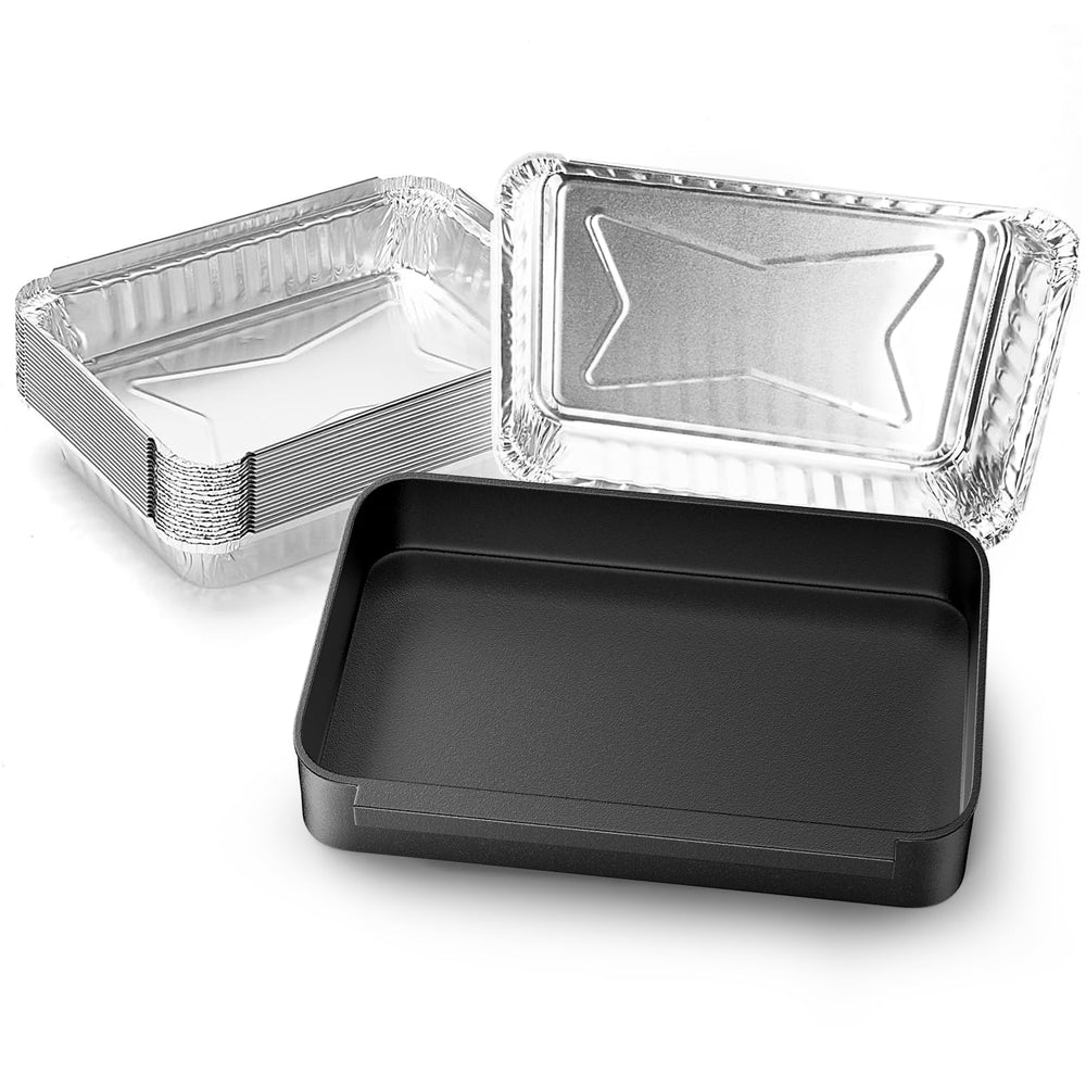 Uniflasy 93305 drip pan replacement for Weber grills front view