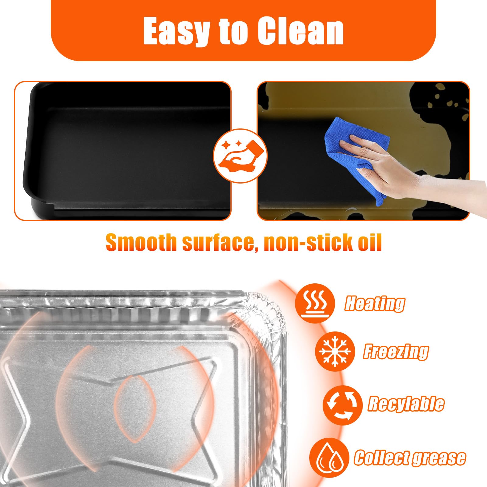 Uniflasy 93305 grease tray replacement side view