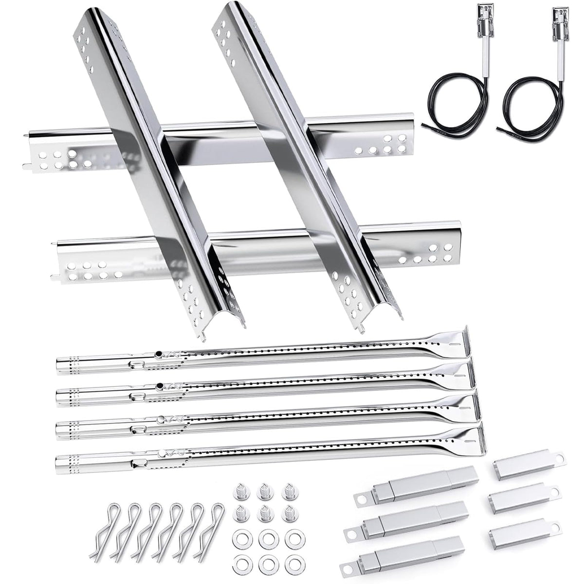 Uniflasy Charbroil 4 Burner Grill Replacement Parts front view