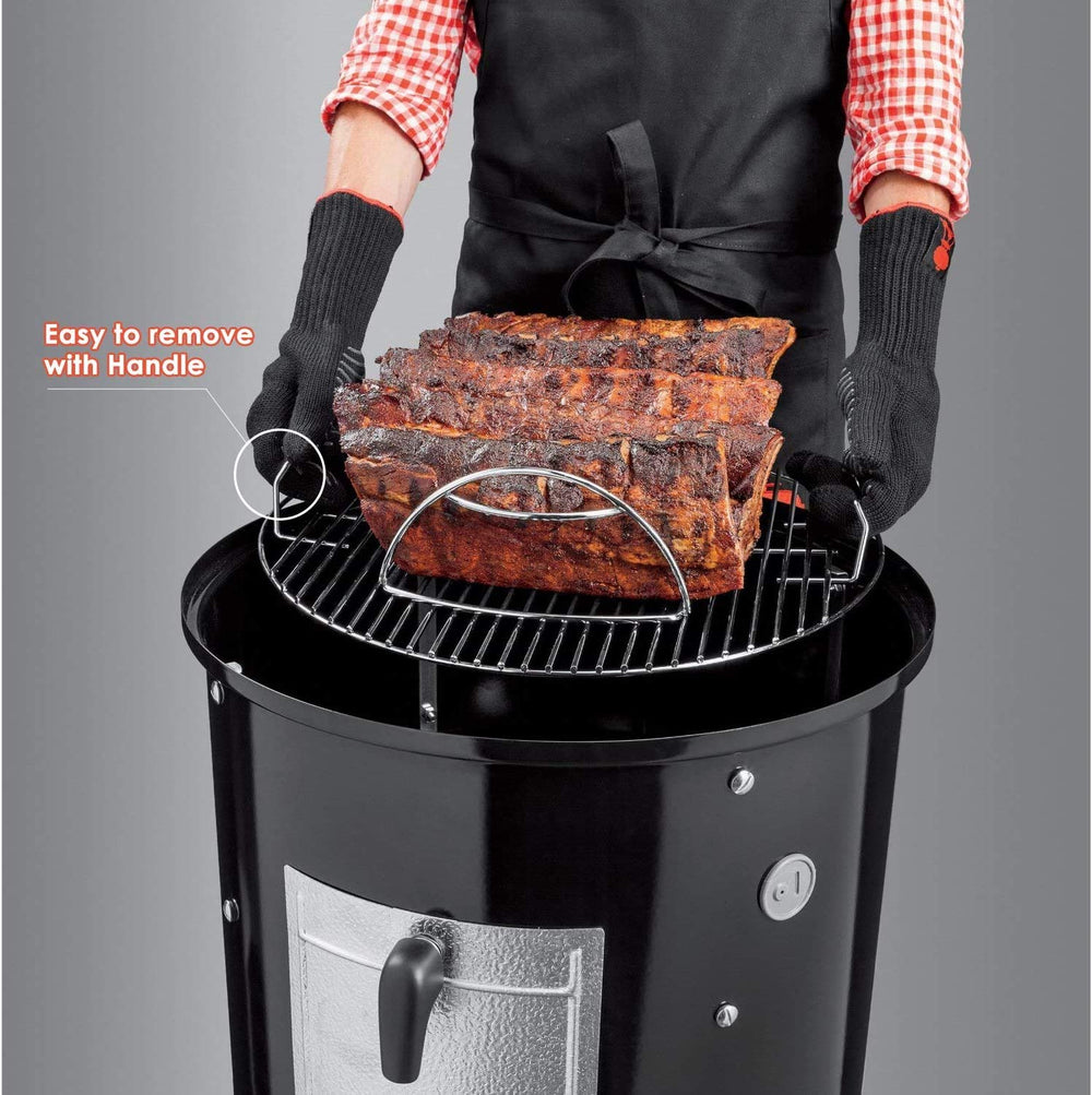 Uniflasy Charcoal Grate for secure charcoal holding