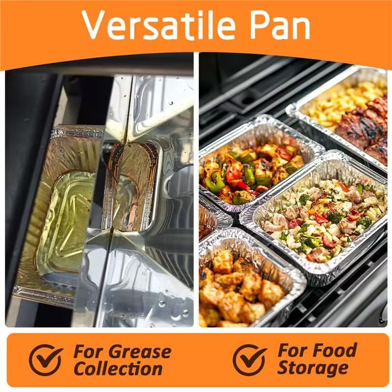 Uniflasy drip pan liner showing heat resistance