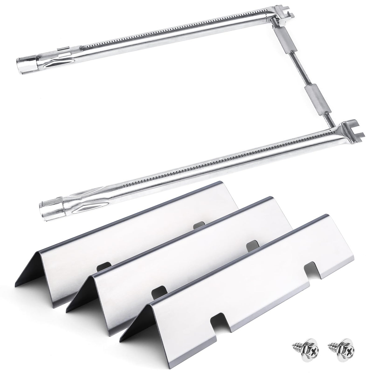 Uniflasy Flavorizer Bars for Weber Spirit grill, stainless steel