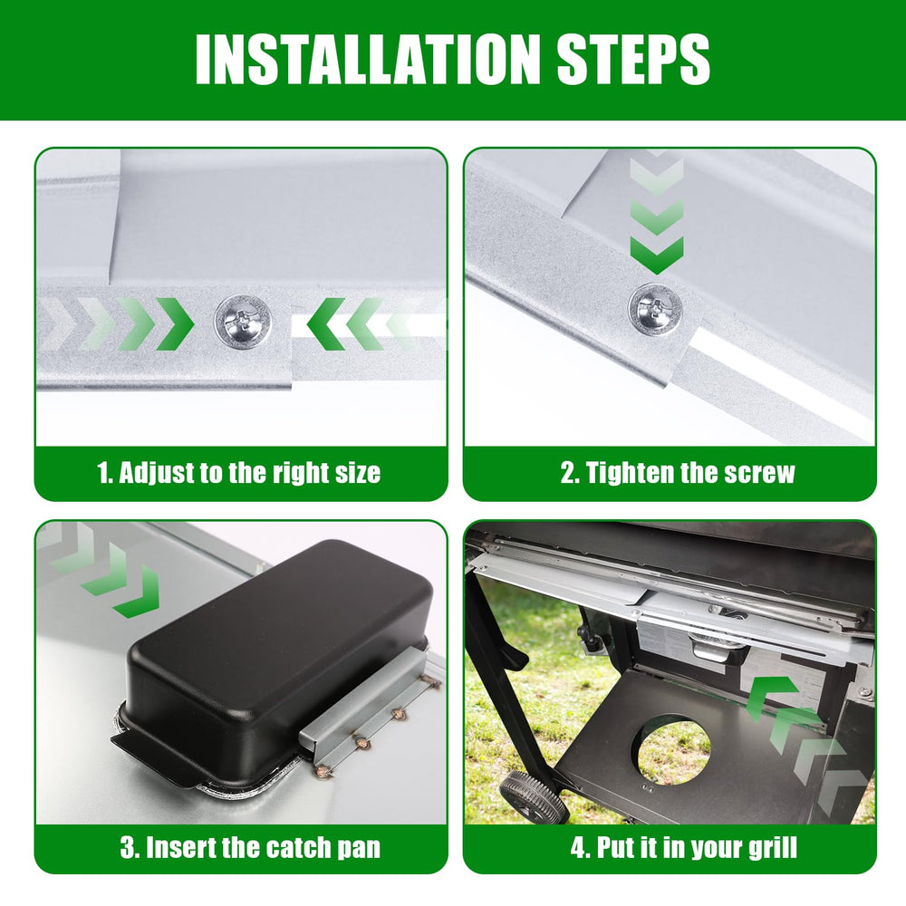 Uniflasy Grease Tray packaging and included items