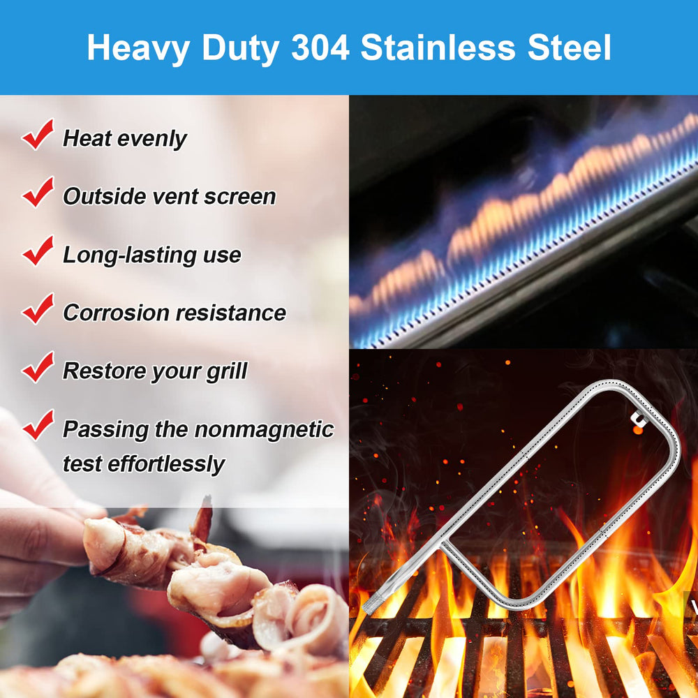 Uniflasy Grill Burner stainless steel screw