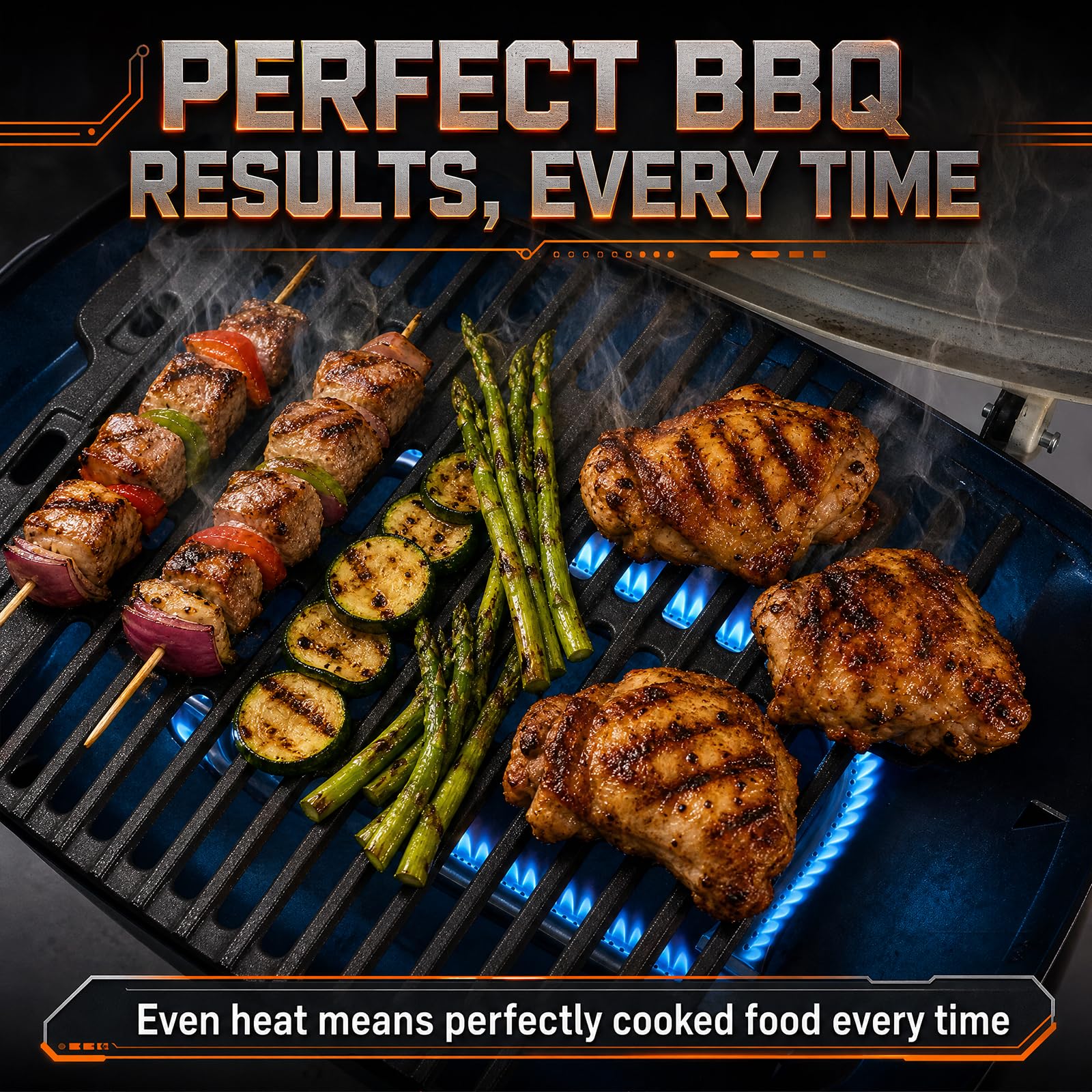 Uniflasy grill burner tube packaging and contents