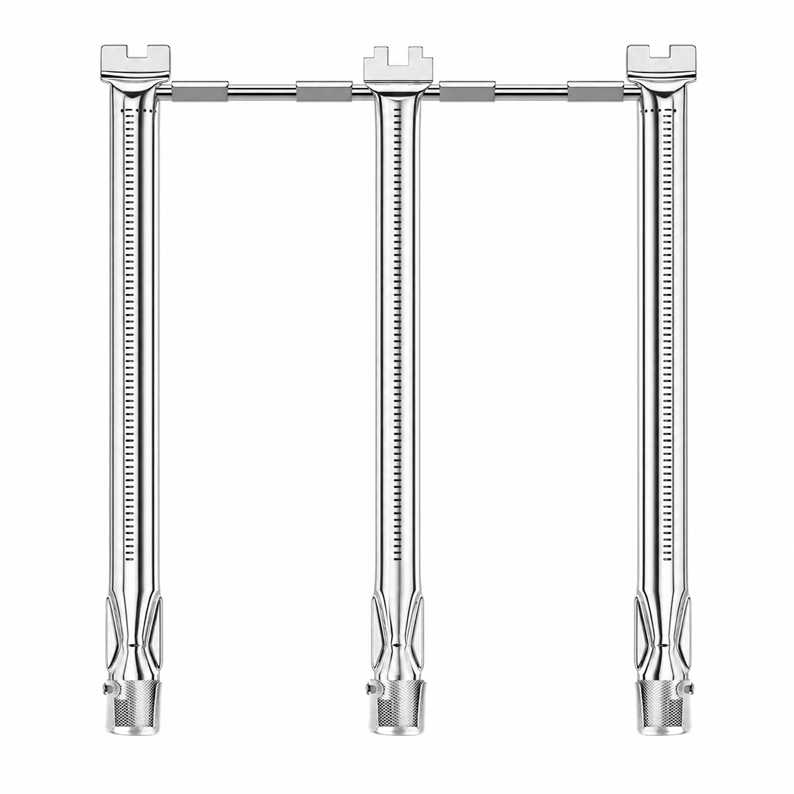 Uniflasy Grill Burner Tubes for Weber Spirit E310, front view
