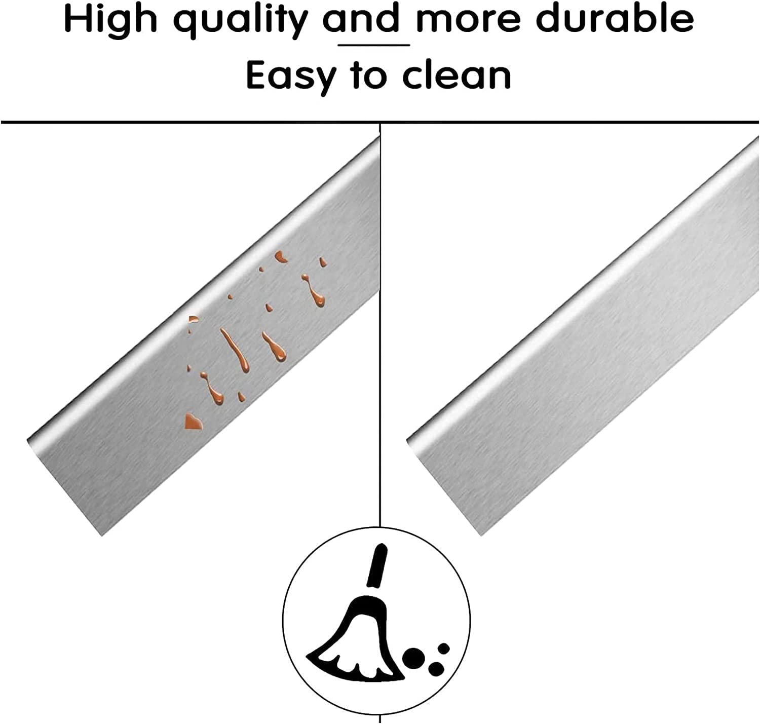 Uniflasy grill burner tubes with hardware included