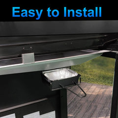 Uniflasy Grill Drip Pan installed on Nexgrill 720-0830H