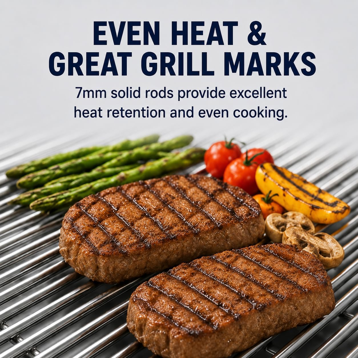 Uniflasy grill grates dimensions and specifications on packaging