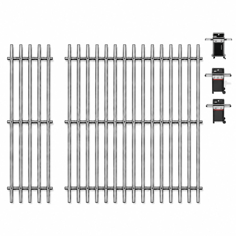 Uniflasy grill grates for Weber Spirit E210 front view