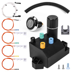 Uniflasy Grill Igniter Kit components laid out