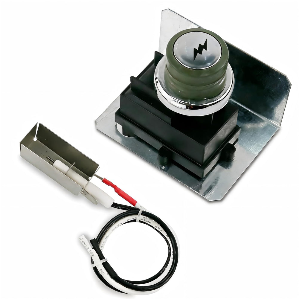 Uniflasy Grill Igniter Kit for Weber Genesis 300 Series, components laid out
