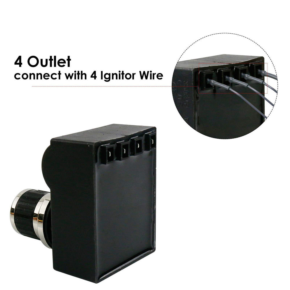 Uniflasy grill ignitor wires with connectors