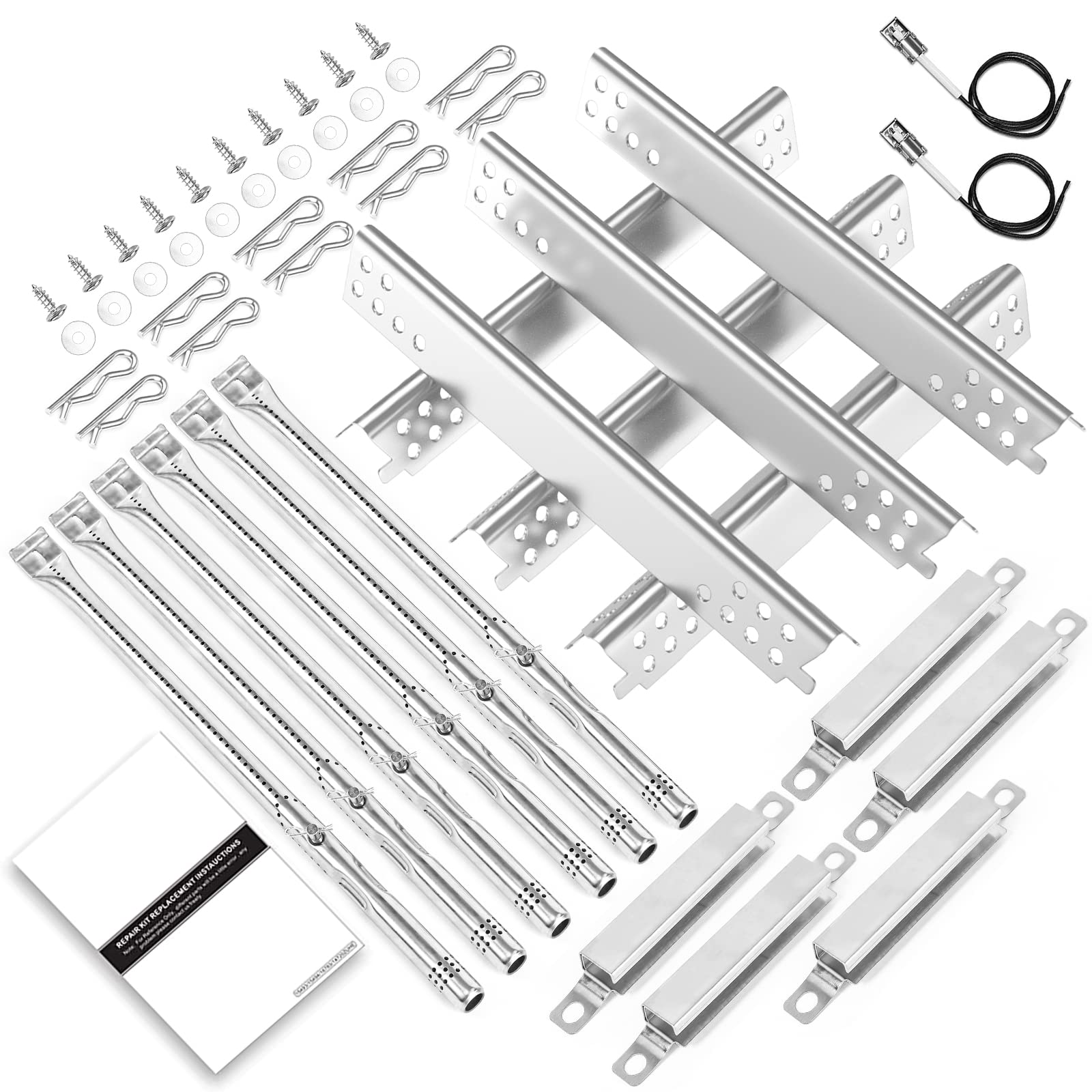 Uniflasy Grill Parts Repair Kit package with components visible