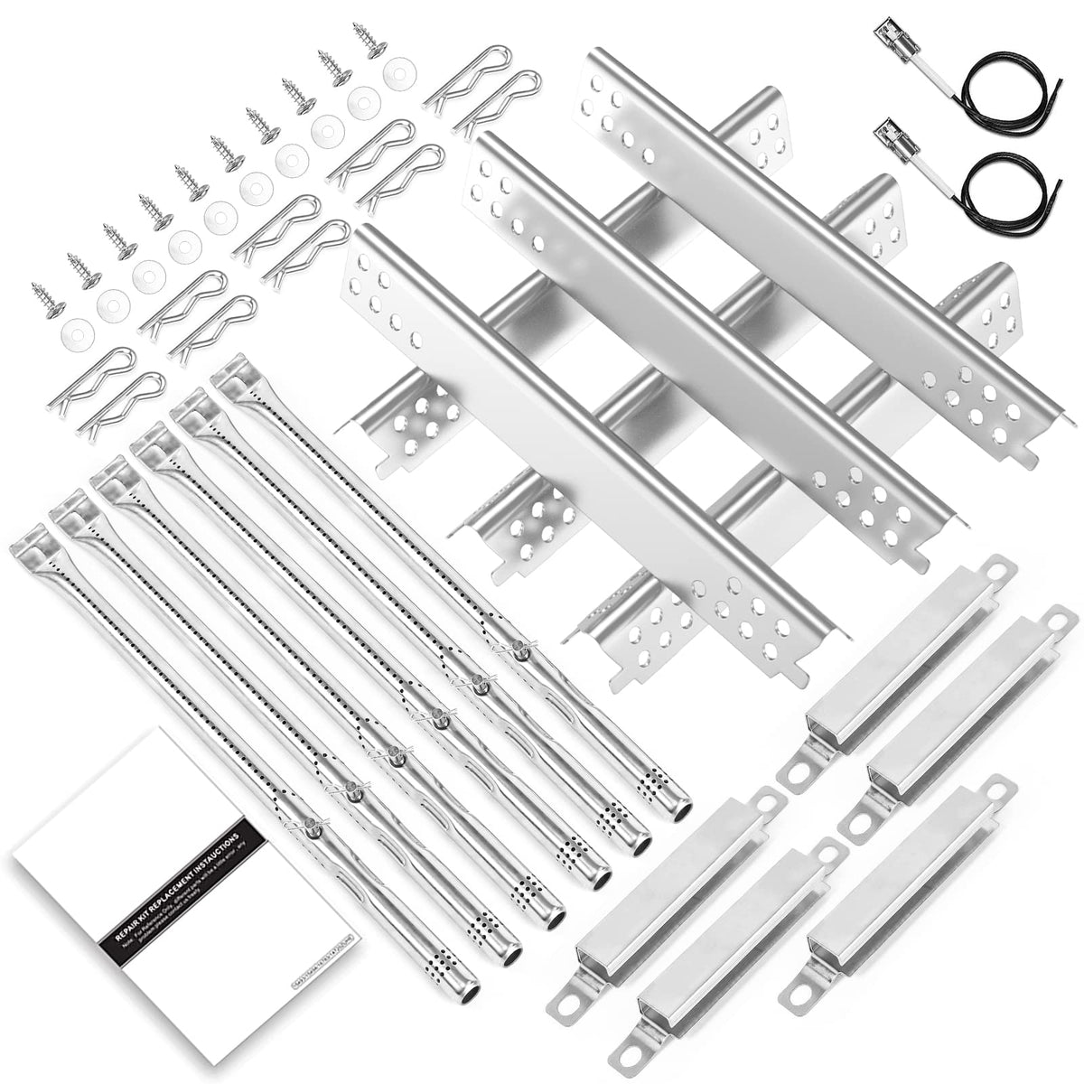 Uniflasy Grill Parts Repair Kit package with components visible