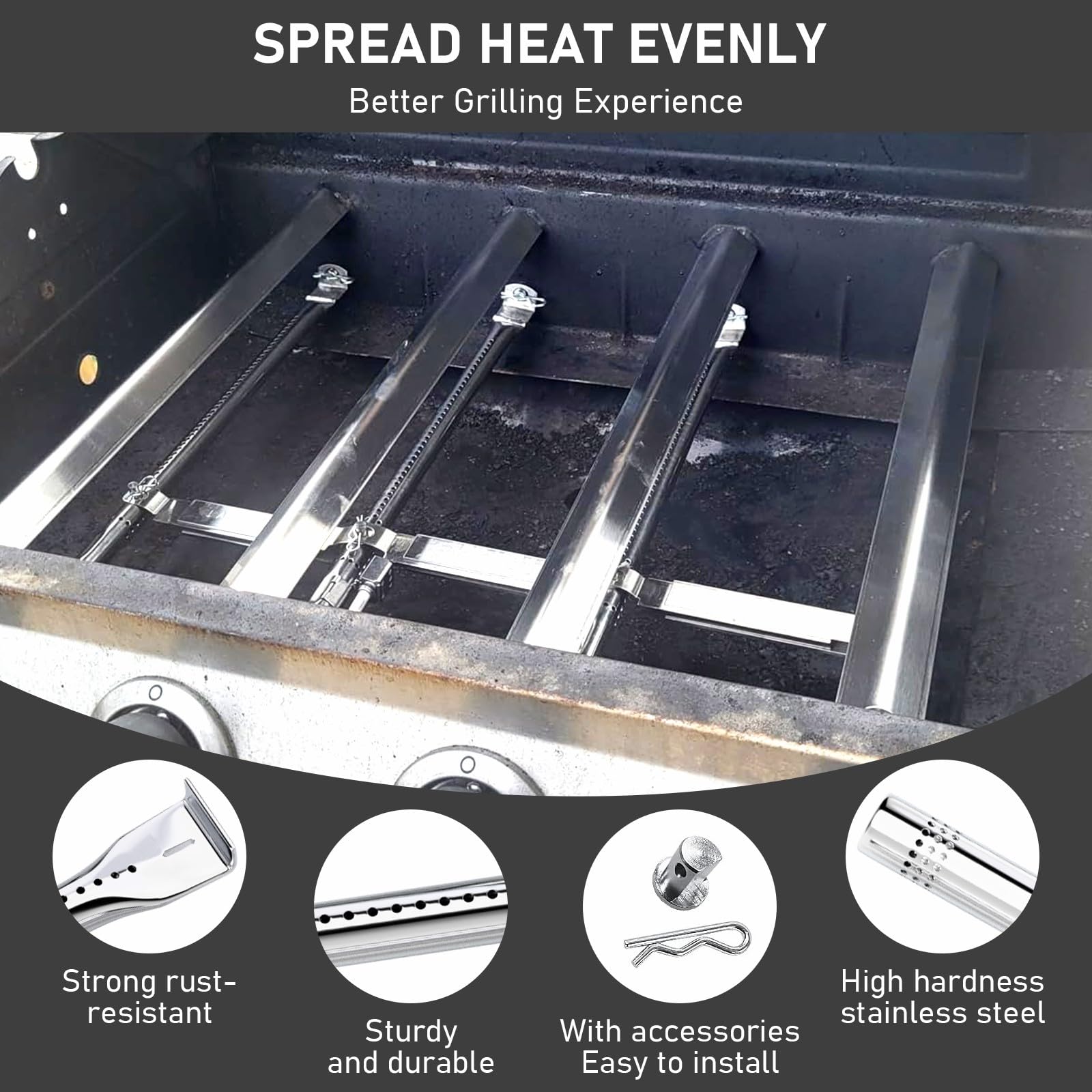Uniflasy grill replacement parts in packaging