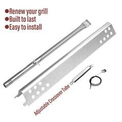 Uniflasy heat plate for Char-Broil 2-Burner grills
