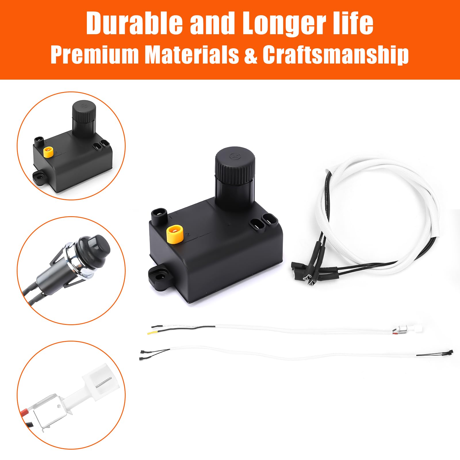 Uniflasy igniter module for Weber grill