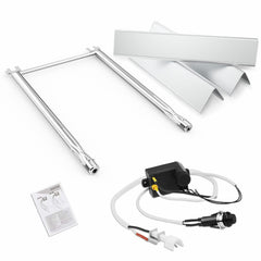Uniflasy stainless steel flavorizer bars 15.3 inch set