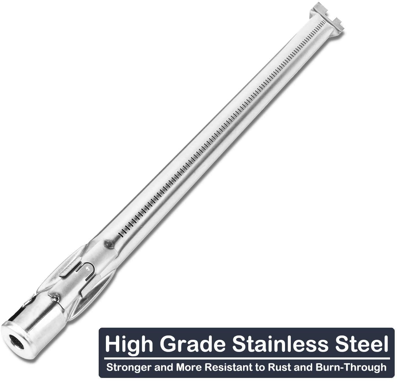 Uniflasy stainless steel grill burner in outdoor setting